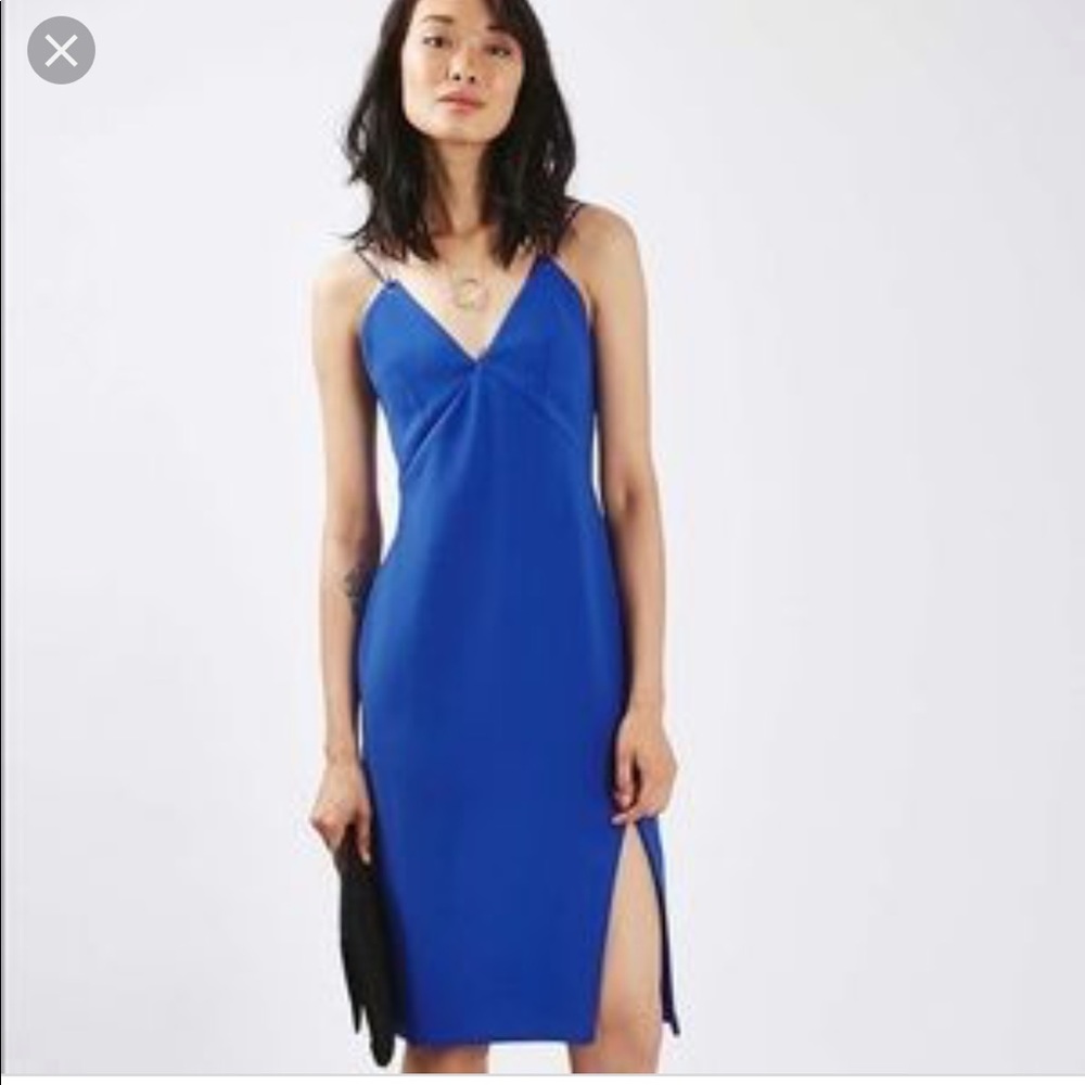 🌼SELLING IN BUNDLE ONLY🌼Topshop Eyelet plunge midi dress🌼